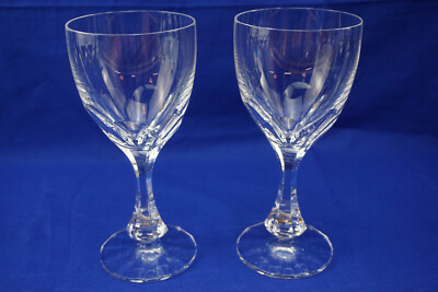 Baccarat Monaco (2) Water Goblets, 7'', more available (B72)
