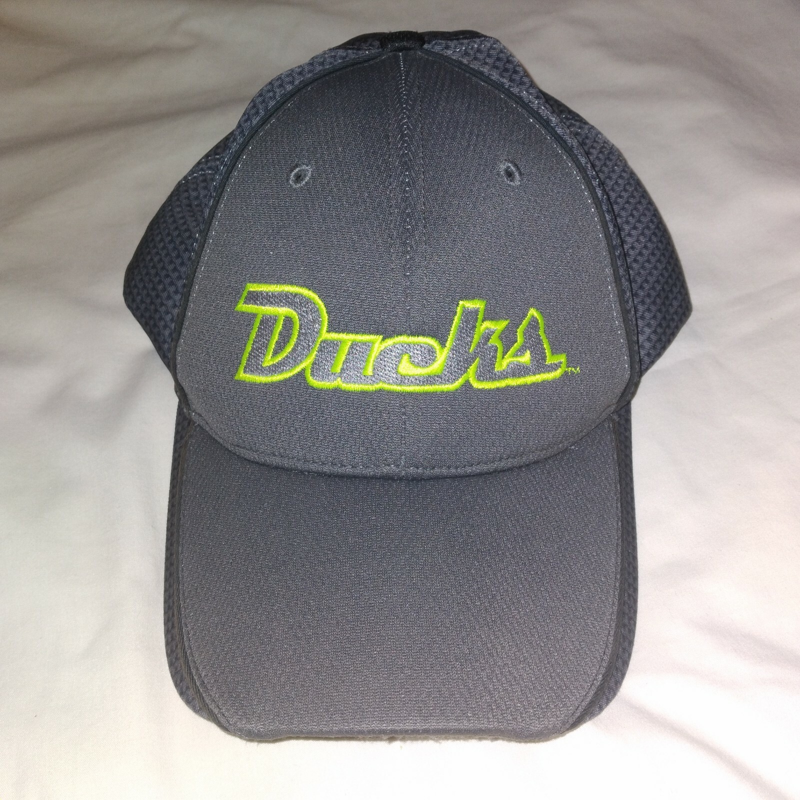 NHL Ducks Baseball Cap Gray Adjustable - image 1