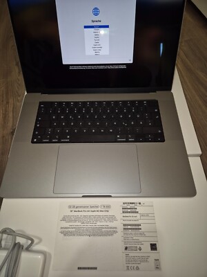  16'' MacBook Pro M2  Max   Space Grau  MBP 16 SPGR/12 C/38 C GPU/32 GB/1 TB