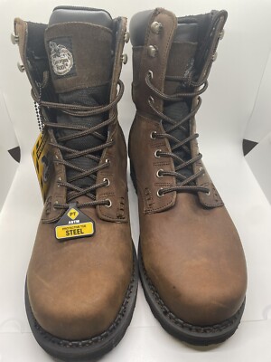 Georgia Boot Brookville Waterproof Work Boot Size 11W | eBay display picture 3