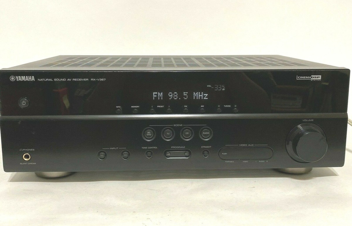 Yamaha RX-V367 Natural Sound Stereo Receiver HDMI 5.1 | eBay