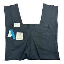 Perry Ellis Portfolio Pants Mens 34 x 30 Gray Travel Luxe Slim Fit Stretch NWT