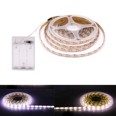 Batterie Box 5V LED Stripe Streifen Leiste 3528 Wasserdicht Licht Selbstklebend
