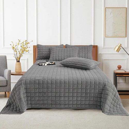 3 Stück Blume Parrten Tagesdecke Bezug Quilt Bettwäsche Set Super Kingsize - Bild 35 von 72