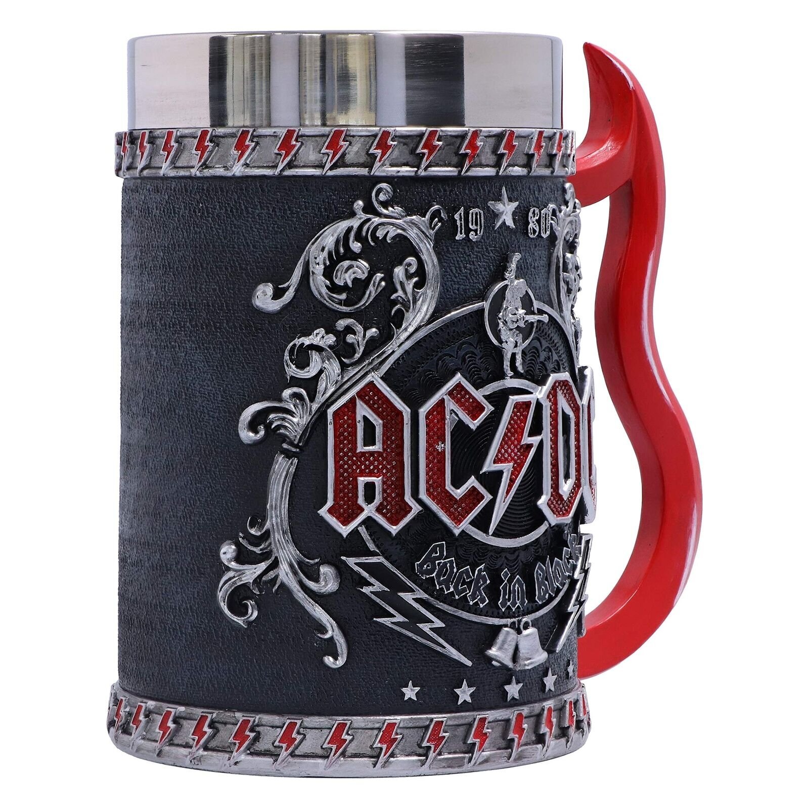 ACDC - Back in Black- tankard (Nemesis Now) - B.V