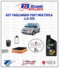 KIT TAGLIANDO FIAT MULTIPLA 1.9 JTD FILTRI + 5  LITRI SELENIA WR 5W40