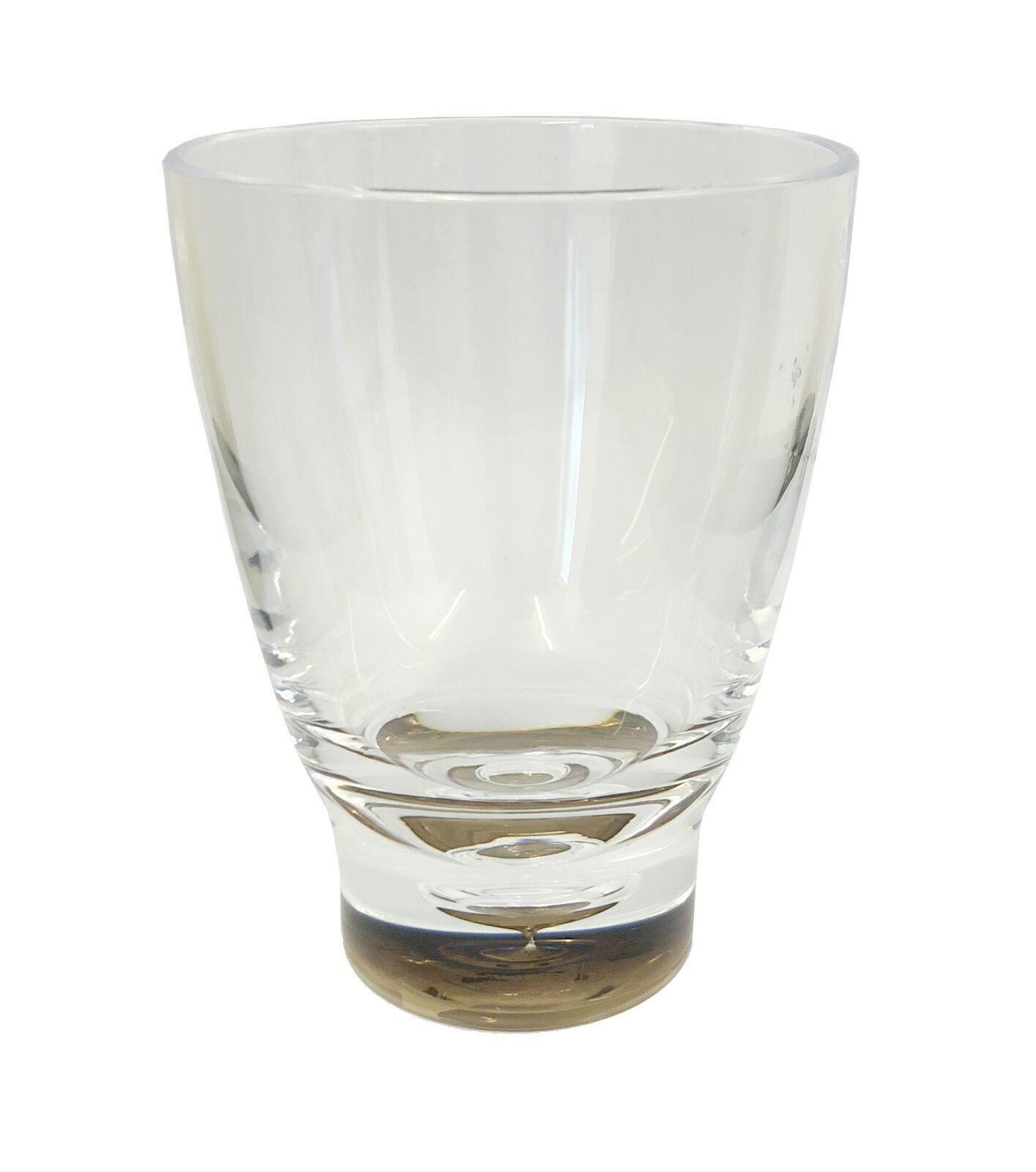 Quest Elegance Low Polycarbonate Tumbler 'Glass' - Smoked