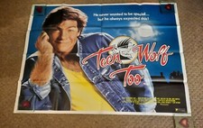 Cinema Poster: TEEN WOLF TOO 1988 (Quad) Jason Bateman 🔥 30x40 " 🔥