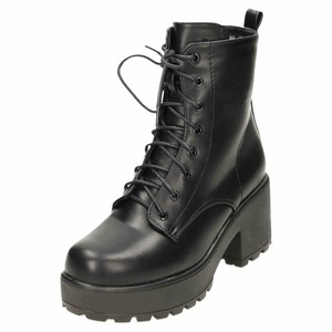 platform army boots