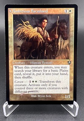 Ambitious Farmhand | Seasoned Cathar  (Retro Frame, Foil) Innistrad Remastered