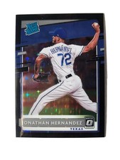 2020 donruss optic baseball Jonathan Hernandez black stars #d 125/125