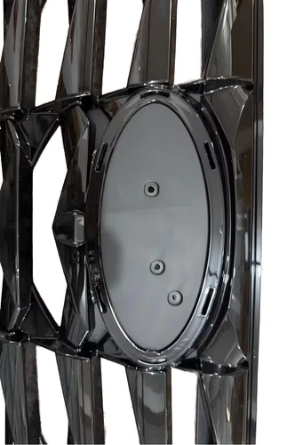 Rejilla delantera negra cromada con orificio para cámara para Hyundai Tucson 2022 2023 86350N9110 - Imagen 7 de 10