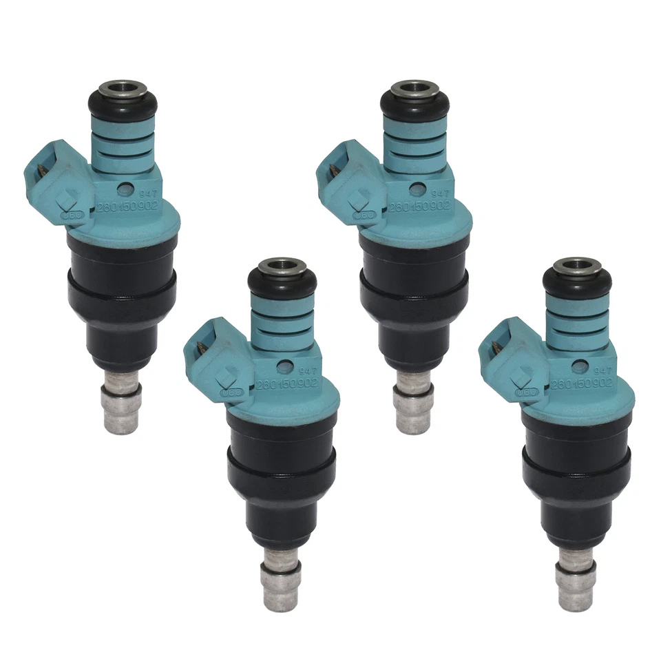 4 piezas inyectores de combustible para Volkswagen Golf Fox Cabriolet Jetta 1988-1992 Audi A3 Foto 2 de 4