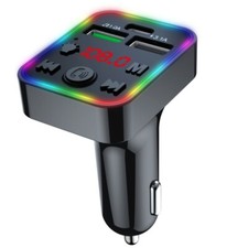 Car Bluetooth Player Quick Charger Hands Free Calling MP3 Music FM Transmitter