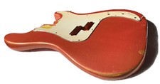 P bass Body NITRO RELIC TANGERINE PEARL Lite WITH PICKGUARD ORDER NOW  JVGuitars