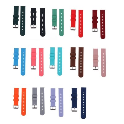 Quick Release Watch 20mm 22mm Silicone Strap-Bracelet Sweatproof Wristband