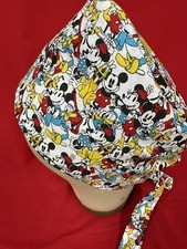Men/Women Surgical Scrub Cap Lined Mouse 100 Cotton
