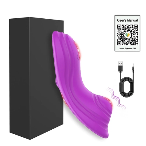 Wearable Panties Vibrator with G-Spot Stimulator, Butterfly Vibrators, APP Contr - Picture 10 of 12
