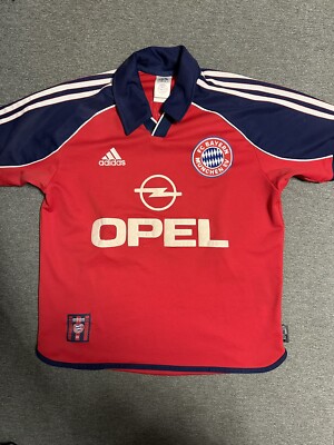 BAYERN MUNCHEN MUNICH 1999 2000 SIZE 158 ADIDAS JERSEY TRIKOT FOOTBALL SOCCER