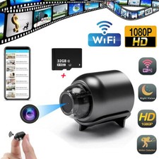 32GB Camara De Seguridad Oculta Espia 1080P WiFi Inalambrica Con Audio y Video