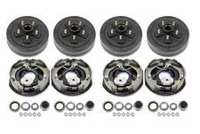 LIBRA Trailer Hub Drum Kits 5 on 4.5" & Self Adj Electric Brakes 3500lb Axle PK2