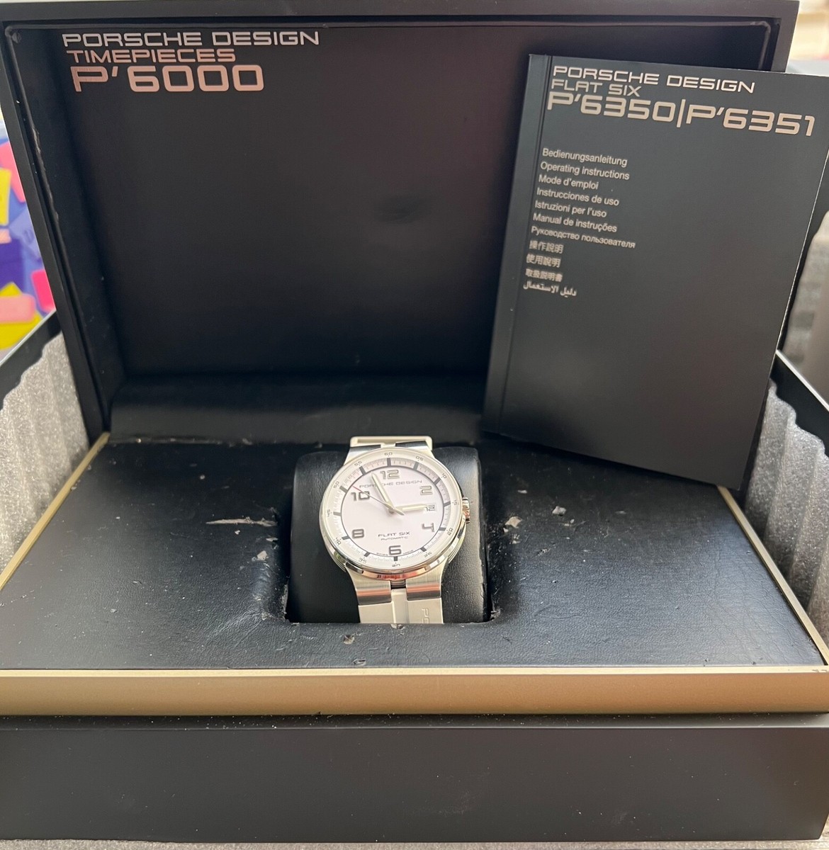 PORSCHE DESIGN P6000 WOMEN'S WATCH-NEW IN THE ORIGINAL BOX