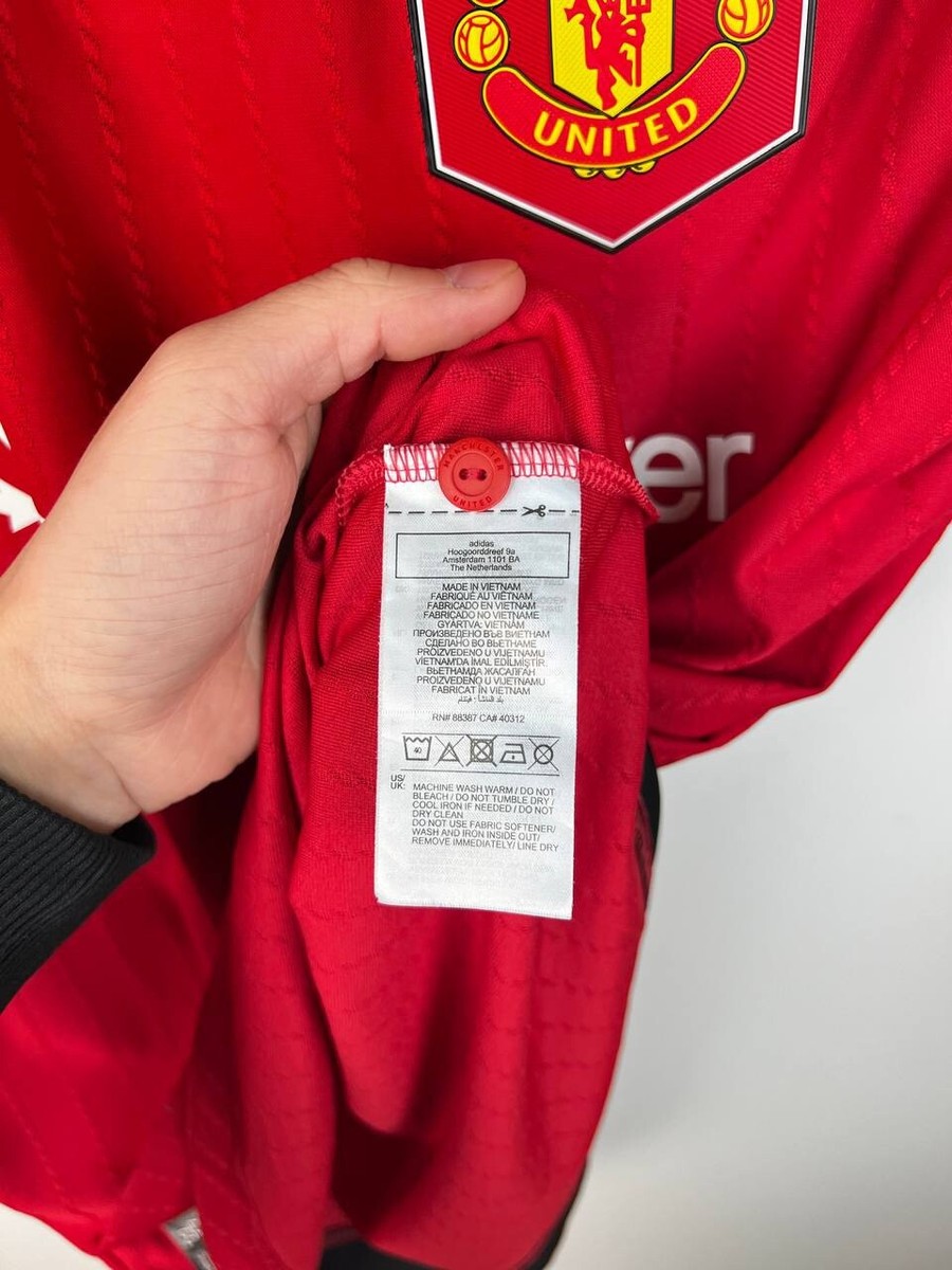 ウェア adidas Manchester United SANCHO 25 M Manchester United Adidas Sancho #25 22/23 jersey home size L