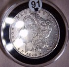 1896 Morgan Silver Dollar, Struck Through Reverse — photo 5