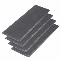 Westmark 4 Servierplatten Naturschiefer Tapas + Friends, 30 X 10 Cm, 694222E1