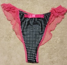 Vintage Satin Jezebel Panty Large