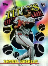 2026 Topps #TOG-10 Samuel Basallo Titans of the Game