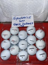 Pinnacle Golf Balls 15 White Mix Soft Gold Distance