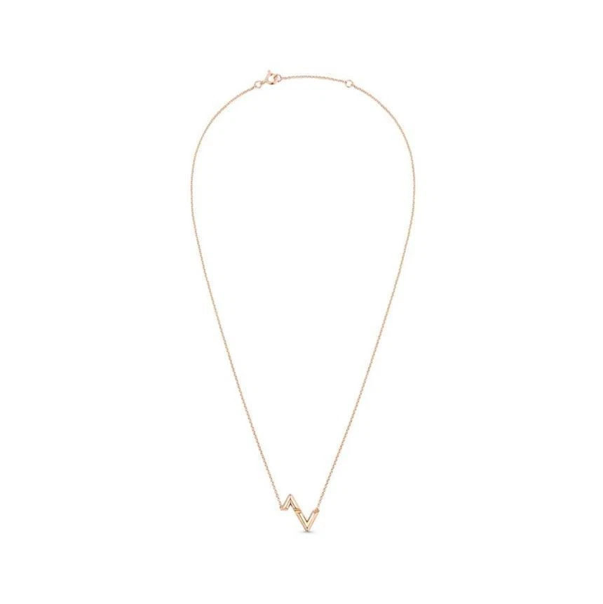 LOUIS VUITTON（LV） Collana Louis Vuitton Monogram Bullone Ciondolo Q93809 Oro Rosa 108568594