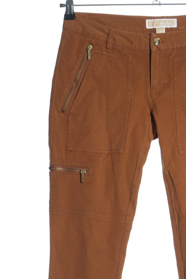 MICHAEL KORS Pantalón tipo suéter Mujeres Pantalón Talla EU 34 coñac look casual - Imagen 3 de 4