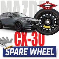 Mazda Ruotino Scorta 17 Zoll 5x114,3 CB67,1 Reifen Stahl Felge Schwarz 5-Loch