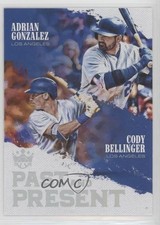 2018 Panini Diamond Kings Past and Present Adrian Gonzalez Cody Bellinger 0n2