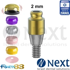 OT Equator abutment 2 mm attachment Hiossen Regular Set RHEIN83 smart box