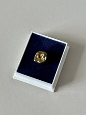 Anstecker Pin - goldener Zahn, Backenzahn - Zahnarzt, Zahntechniker, Zahnmedizin