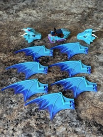 Lego Elves 41172 Merina Water Dragon Replacement Parts 2 Heads 7 Wings