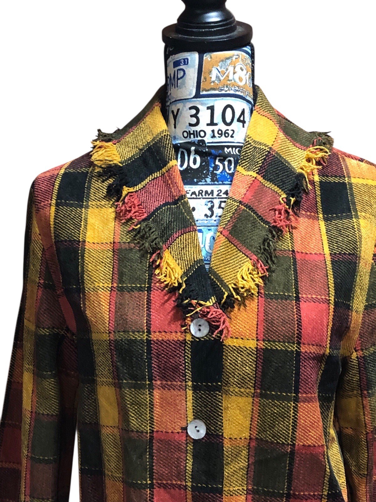 Stonebridge Scarecrow Multi Fall Color Patchwork … - image 2