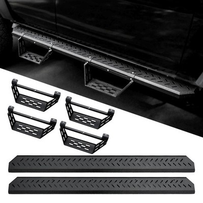 Stylish Running Boards for Ford Bronco 4 Door 2021-2024, Easy Installation