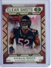 2020 Panini Illusions - #6 Khalil Mack Clear Shots Chicago Bears