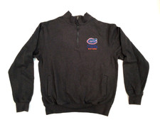 Stadium Florida Gators Quarter Zip Heavyweight Sweatshirt Large Embroidered