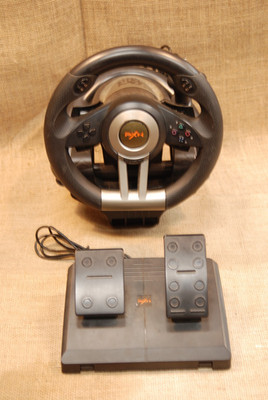 PXN V3 Pro Racing Steering Wheel W/ Foot Pedals
