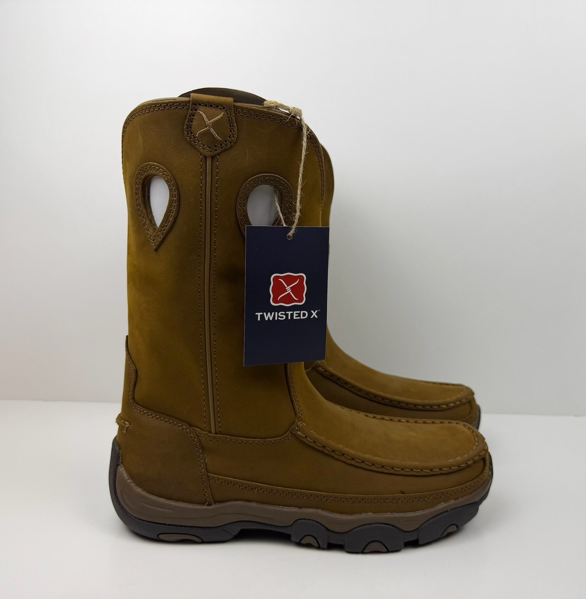 Twisted X 11” Pull On Hiker Boots Men display picture 2