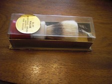 Vintage Barber's Shaving Brush Badger Bristle Made In England In original box
