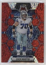 2023 Panini Mosaic Red Sparkle Prizm Zack Martin #59 8gd