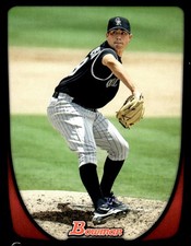 Jorge De La Rosa 2011 Bowman #57 Rockies MLB READ FREE SHIPPING AutographDen