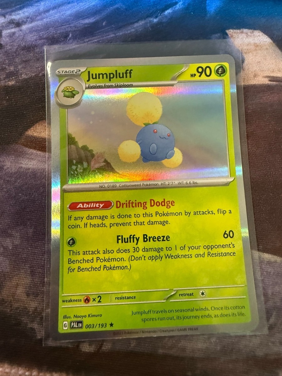 Jumpluff 003/193 Sv02: Paldea Evolved Holo | eBay