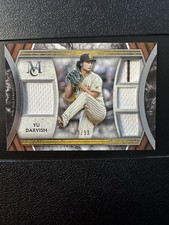 2022 Topps Museum Collection Quad Patch 33/99 Yu Darvish #SPPPQR-YD San Diego SP